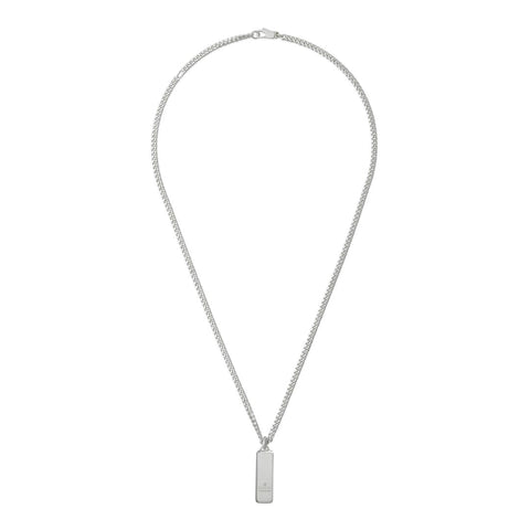 Gucci Interlocking Sterling Silver Pendant