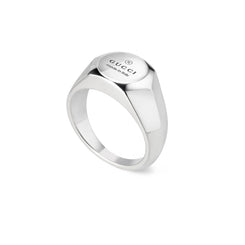 Gucci Trademark Sterling Silver Ring YBC779162001