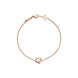 Chopard Happy Diamonds Icons 18ct Rose Gold Circle Bracelet 85A017-5001