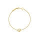 Chopard Happy Diamonds Icons 18ct Yellow Gold Circle Bracelet 85A017-0001