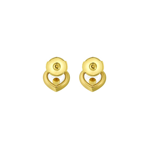 Chopard Happy Diamonds Icons 18ct Yellow Gold 0.10ct Diamond Stud Earrings