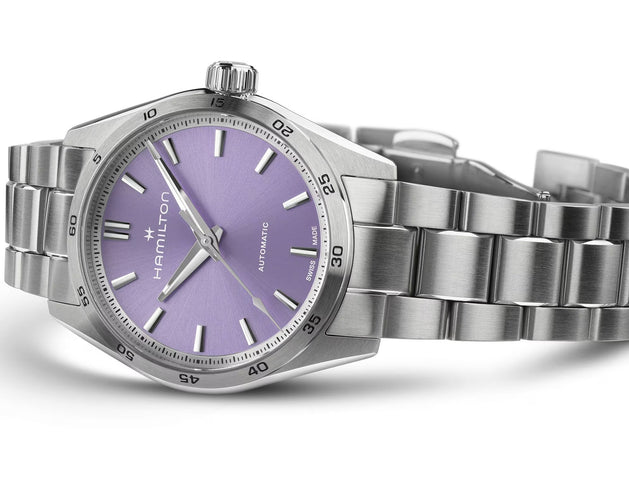 Hamilton Jazzmaster Performer Automatic Lavender Watch