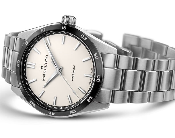 Hamilton Jazzmaster Performer Automatic White Watch