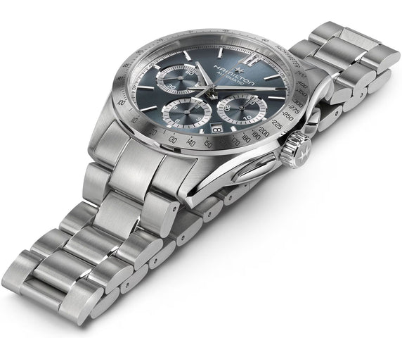 Hamilton Jazzmaster Performer Automatic Chrono Blue Watch