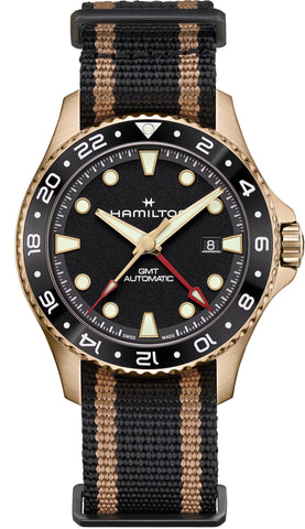 Hamilton Khaki Navy Scuba GMT Watch H82565930