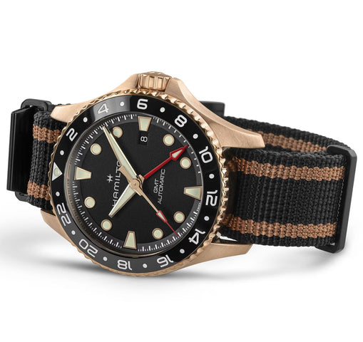 Hamilton Khaki Navy Scuba GMT Watch