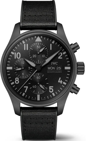 IWC Watch Pilots Chronograph 41 Top Gun Ceratanium IW388106