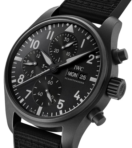 IWC Pilots Chronograph 41 Top Gun Ceratanium Watch