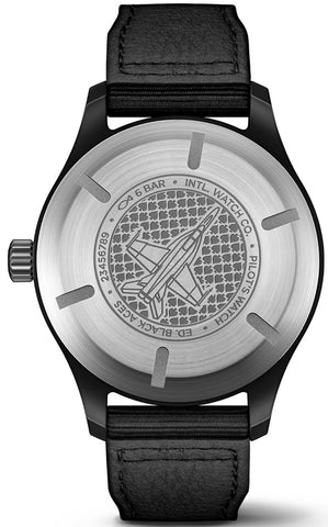 IWC Pilots Automatic 41 Black Aces Watch