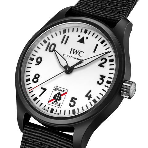 IWC Pilots Automatic 41 Black Aces Watch