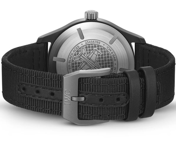 IWC Pilots Automatic 41 Black Aces Watch