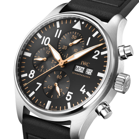 IWC Pilots Chronograph APX GP 43mm Black Watch