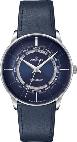 Junghans Meister Worldtimer Watch 27/3010.01