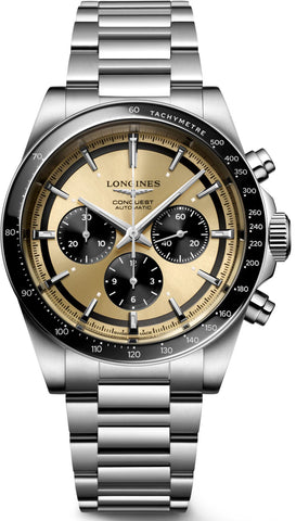 Longines Watch Conquest Mens L3.835.4.32.6