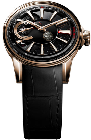 Louis Moinet Black Moon 18K Red Gold Limited Edition Watch LM-110.50.55