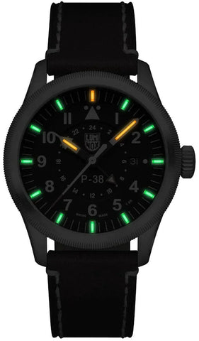 Luminox Air Pilot P-38 Lightning 9520 Series Watch XA.9521 - detail view