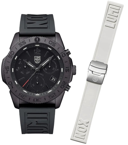 Luminox Pacific Diver Chronograph 44mm 3140 Series Blackout Watch