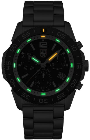 Luminox Pacific Diver Chronograph 44mm 3140 Series Watch XS.3141.M - detail view