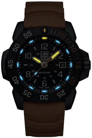 Luminox Navy Seal Foundation 45mm Back To The Blue Watch XS.3253.CBNSF.SET - detail view