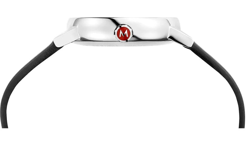 Mondaine Evo2 35 mm Grape Leather Watch