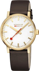 Mondaine Watch Evo2 40mm Grape Leather MSE.40112.LGV