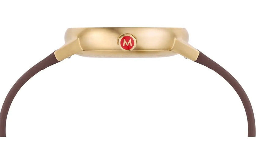 Mondaine Evo2 40mm Grape Leather Watch