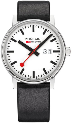 Mondaine Evo2 40mm Grape Leather Watch