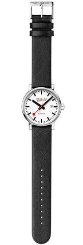 Mondaine Evo2 Big Auto 40mm Grape Leather Watch