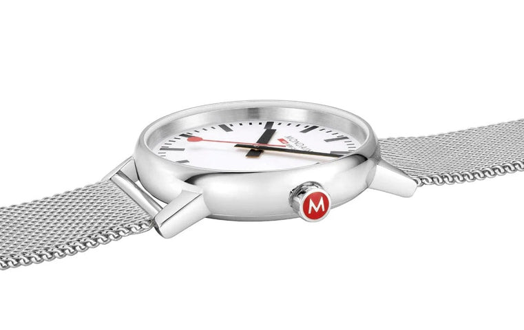 Mondaine Evo2 40mm Steel Watch