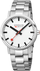 Mondaine Watch Classic White Mens A660.30360.11SBJ