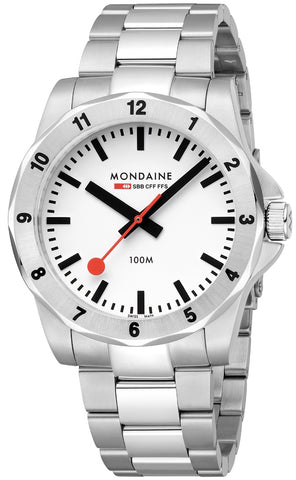 Mondaine Watch Numeri White MSN.4211B.SK