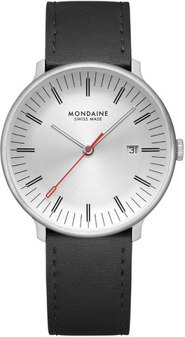 Mondaine Doppio 41mm Mens Watch MLE.41210.LBV