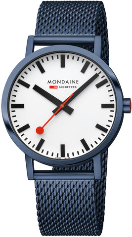 Mondaine Classic 40mm Watch A660.30360.1BSBM