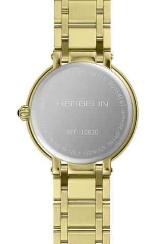 Herbelin Galet Yellow Gold PVD Watch