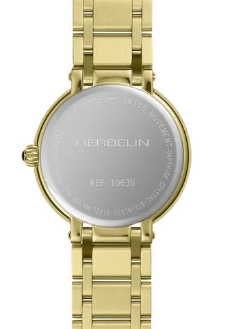 Herbelin Galet Yellow Gold PVD Watch