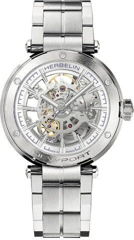 Herbelin Watch Newport Squelette 1868BSQ12