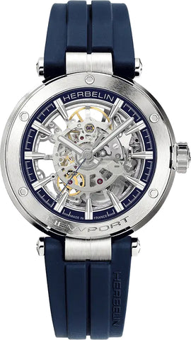Herbelin Watch Newport Skeleton 1868SQ15CB