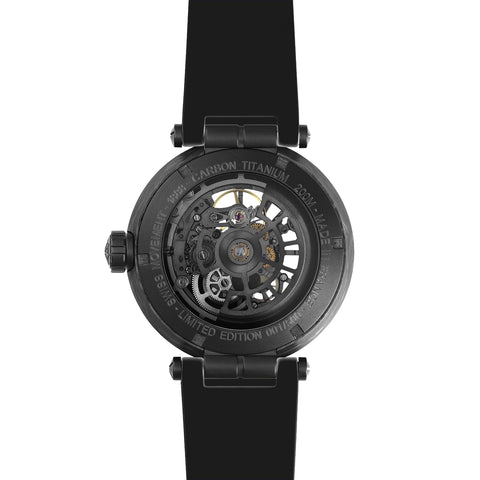 Herbelin Newport Carbon Skeleton Titanium Limited Edition Watch
