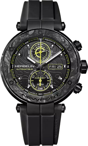 Herbelin Watch Newport Carbon Titanium 288CTN14CA
