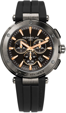 Herbelin Watch Newport Chronograph 37688G33TCA