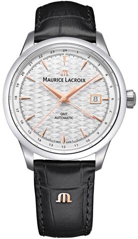 Maurice Lacroix 1975 Automatic GMT Silver Mist Limited Edition Watch 756048-SS001-131-2