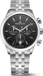 Maurice Lacroix 1975 Quartz Chronograph Date 40mm Watch 751038-SS002-330-1