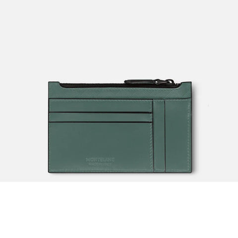 Montblanc Extreme 3.0 Card Holder 8cc with Zip Pewter