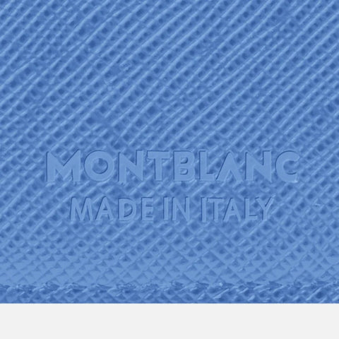 Montblanc Sartorial Trio Wallet 6cc Dusty Blue