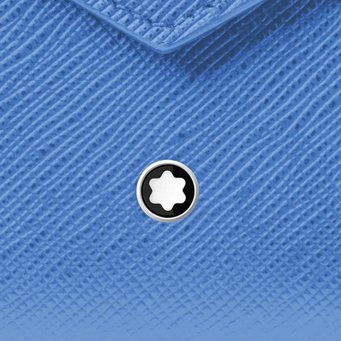 Montblanc Sartorial Trio Wallet 6cc Dusty Blue