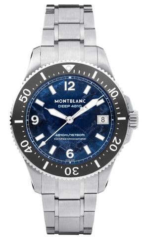 Montblanc Iced Sea 0 Oxygen Deep 4810 Watch 135634