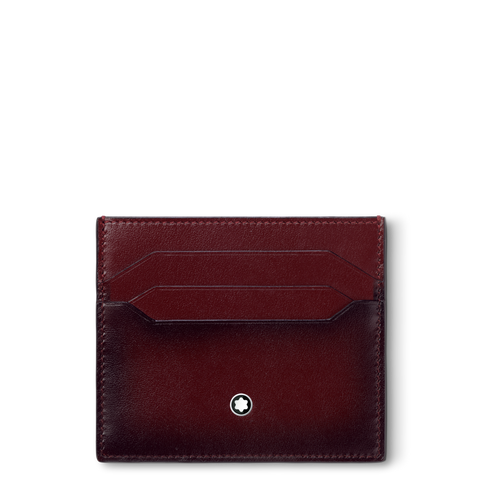 Montblanc Meisterstuck Card Holder 6cc Sfumato Burgundy D