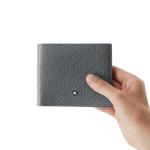 Montblanc M_Gram 4810 Wallet 8cc Grey D