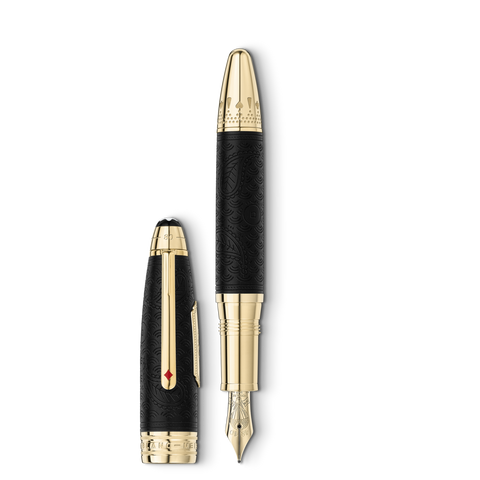 Montblanc Meisterstuck Around the World in 80 Days Solitaire LeGrand Fountain Pen (F) D