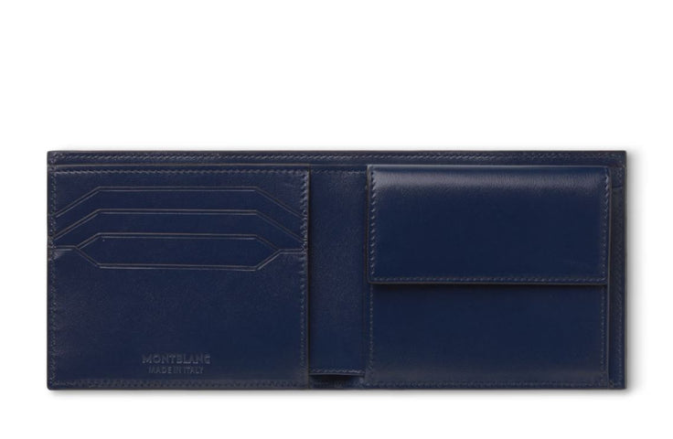 Montblanc Meisterstuck Compact Wallet 4cc Blue